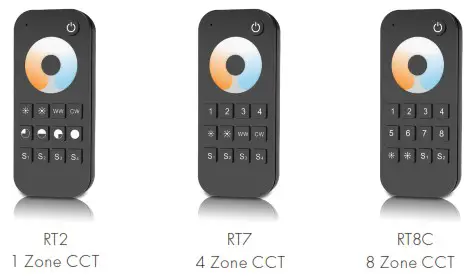 SKYDANCE RT8C CCT Touch Wheel RF Remote Controller - Feature