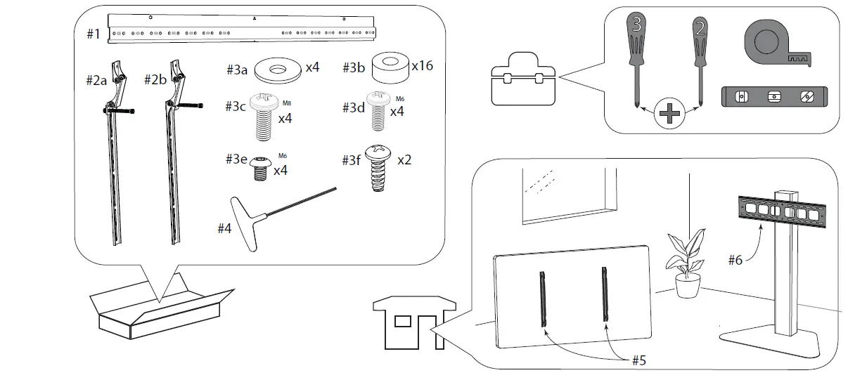 nureva-DM-HDL200-Display-Mount-fig-2