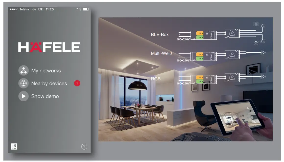 HAFELE Connect App-