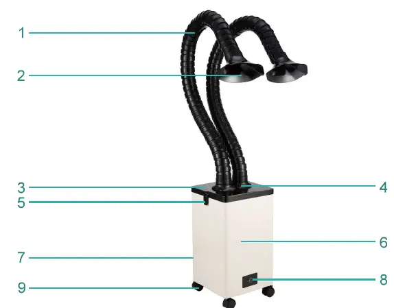 OMTech-XF-250-Portable-Fume-Extractor-1