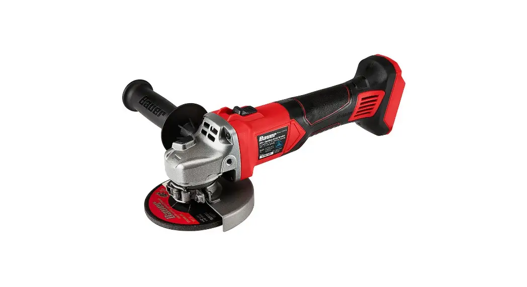 Bauer 58308-upc 20v Brushless Cordless 4-1-2 In. Slide Switch Angle Grinder Owner's Manual Bauer 58308-upc 20v Brushless Cordless 4-1-2 In. Slide Switch Angle Grinder Owner's Manual