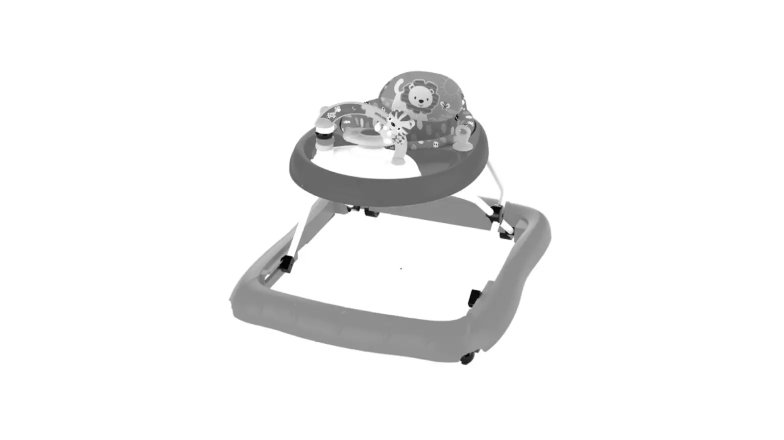 Bright Starts 60287-ws Walk-a-bout Walker Instruction Manual