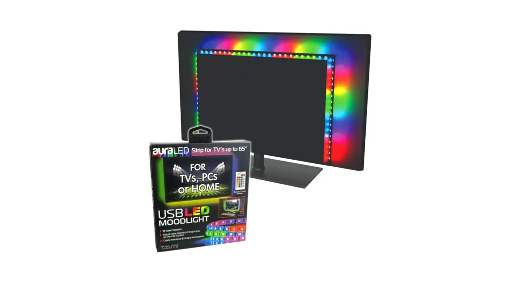 Tzumi 6058 Auraled Mood Light Strip User Guide