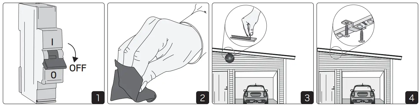 hidealite LEDstrip 230V IP65 8