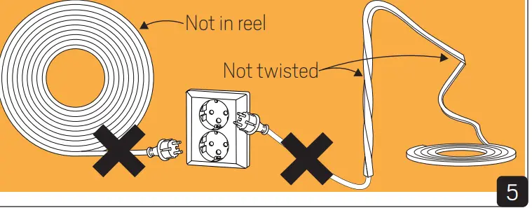hidealite LEDstrip 230V IP65 9