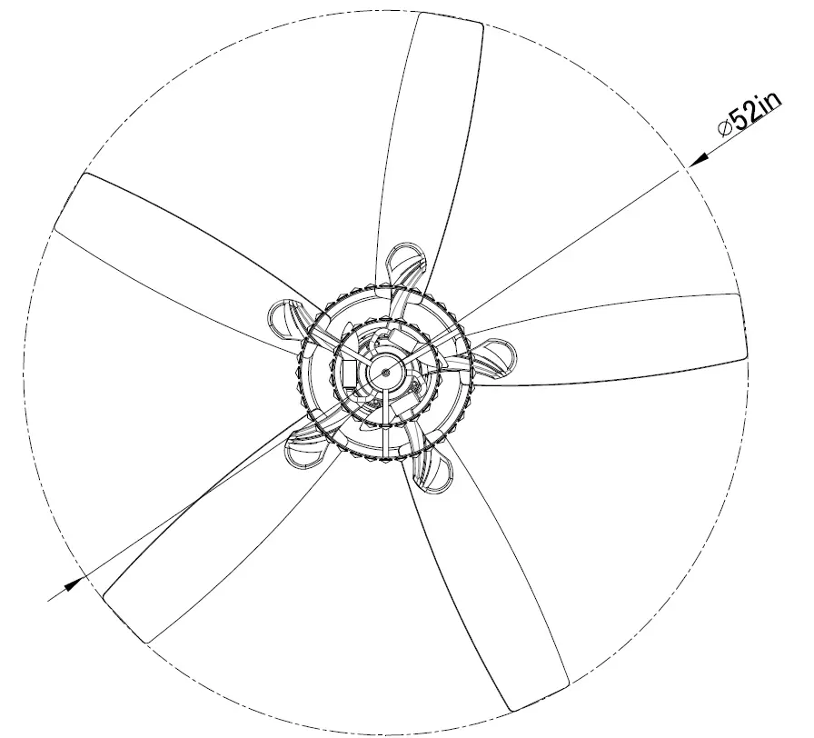 Parrot-Uncle-F6215110V-LED-Indoor-Chandelier-Ceiling-Fan-FIG-18