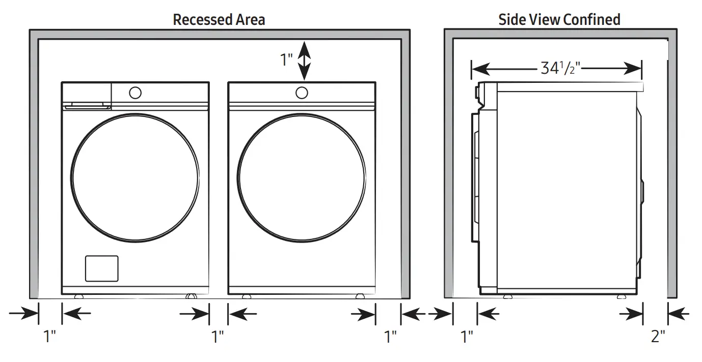 Alcove or closet installation