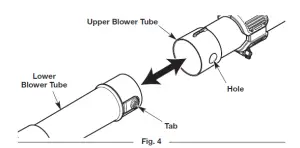 blower tube
