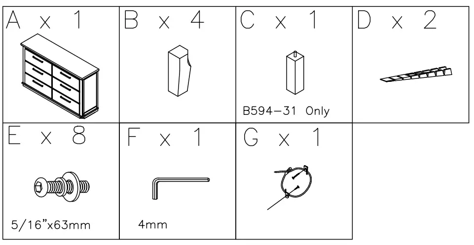 ASHLEY-B594-31-Ralene-6-Drawer-Dresser-1