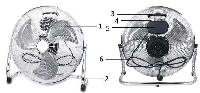emerio-FN-123106-Retro-Chrome-Floor-Fan-FIG-1
