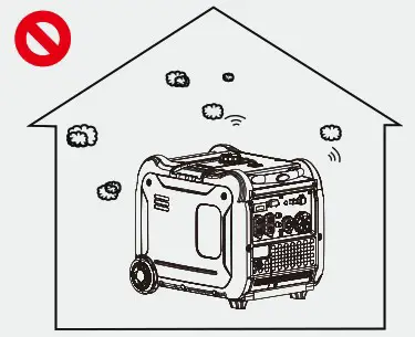 GENMAX GM5500i 5500 Watt Gasoline Inverter Generator - SAFETY INSTRUCTIONS 1