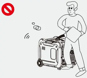 GENMAX GM5500i 5500 Watt Gasoline Inverter Generator - SAFETY INSTRUCTIONS 6