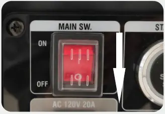 GENMAX GM5500i 5500 Watt Gasoline Inverter Generator - SHUTTING DOWN THE GENERATOR 3