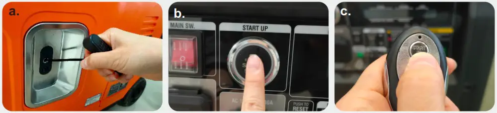 GENMAX GM5500i 5500 Watt Gasoline Inverter Generator - STARTING UP THE GENERATOR 11