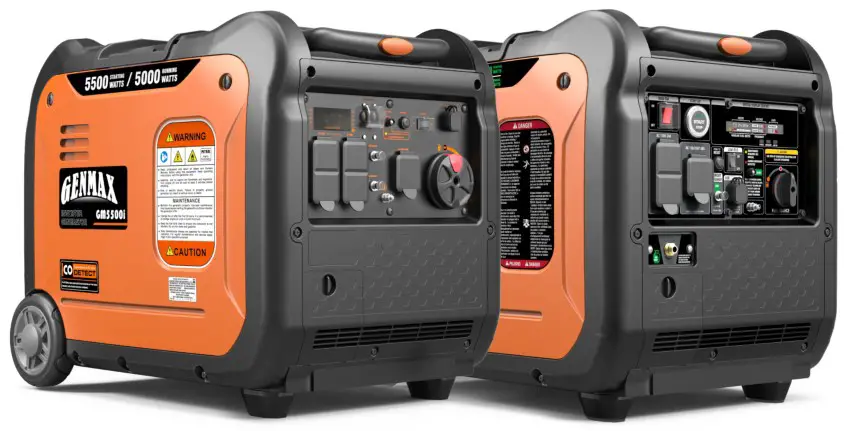 GENMAX GM5500i 5500 Watt Gasoline Inverter Generator - cover