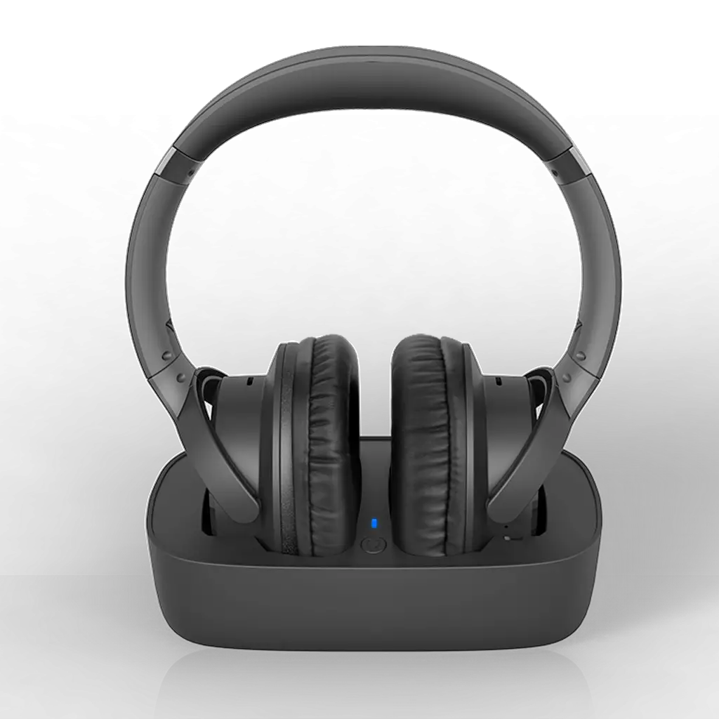 Avantree BTHT-5150-BLK Wireless TV Headphones Set