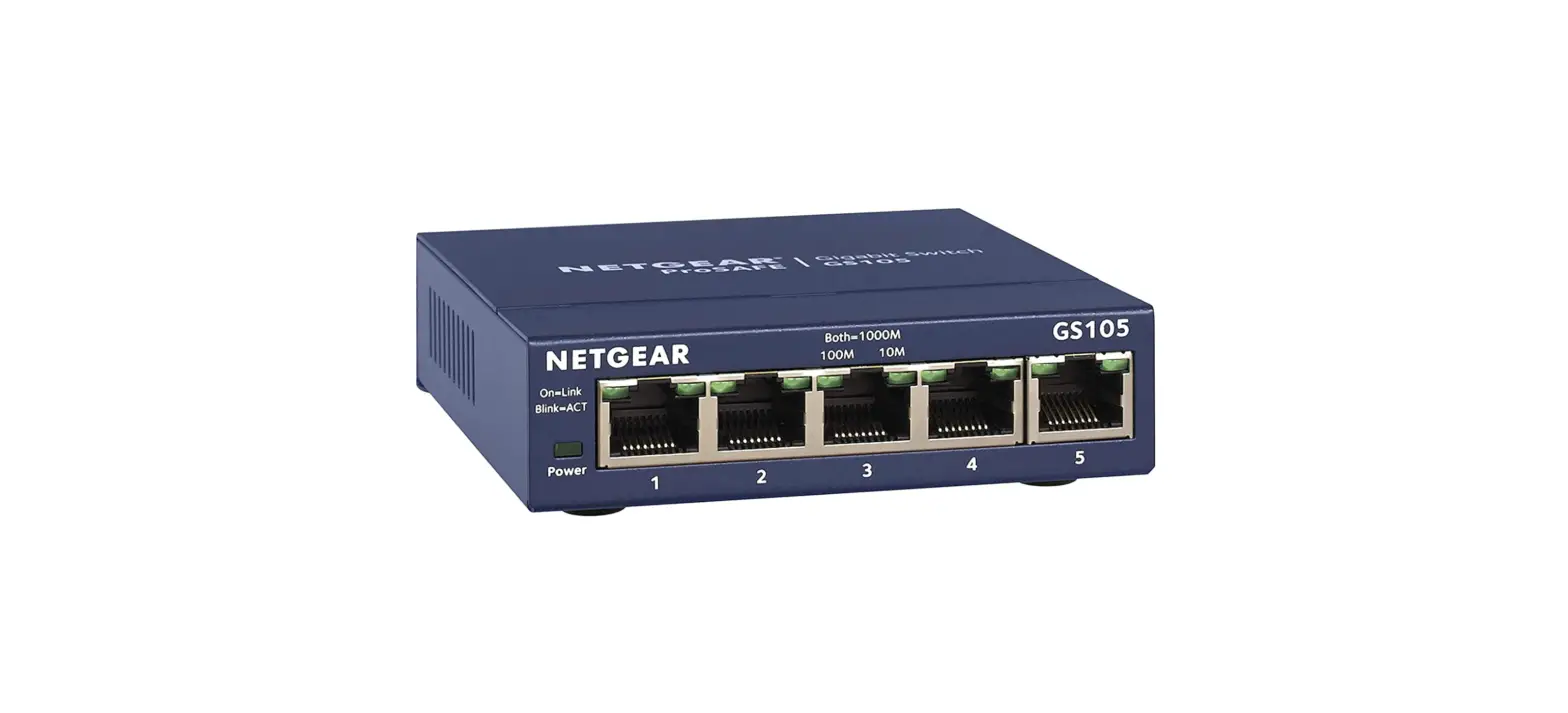 Netgear Gs105ge 5-port Gigabit Switch Installation Guide