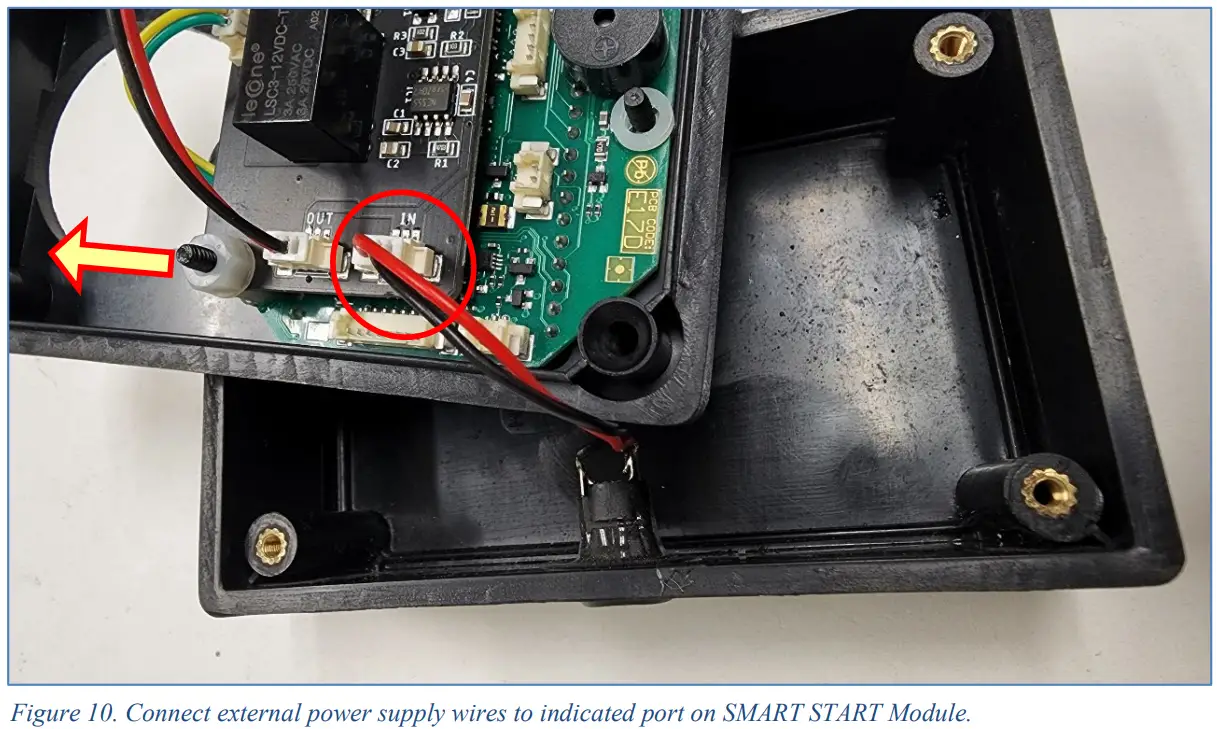 Nuvair PRO ALARM SS PCB Smart Start Module Kit for aPro Alarm Analyzers - Connect external battery