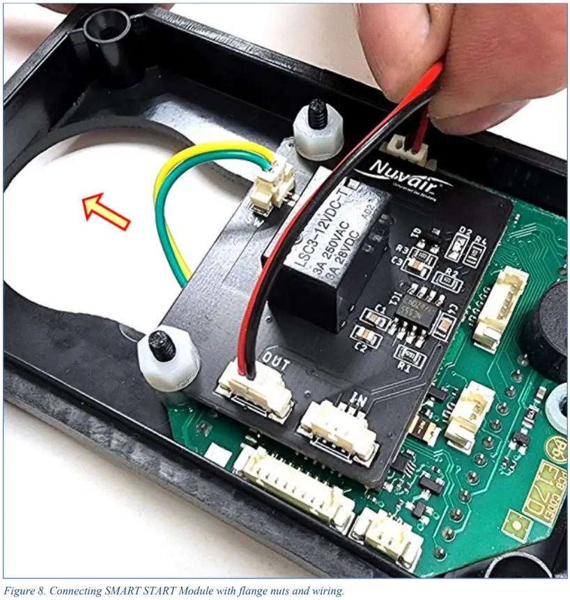 Nuvair PRO ALARM SS PCB Smart Start Module Kit for aPro Alarm Analyzers - Connecting SMART