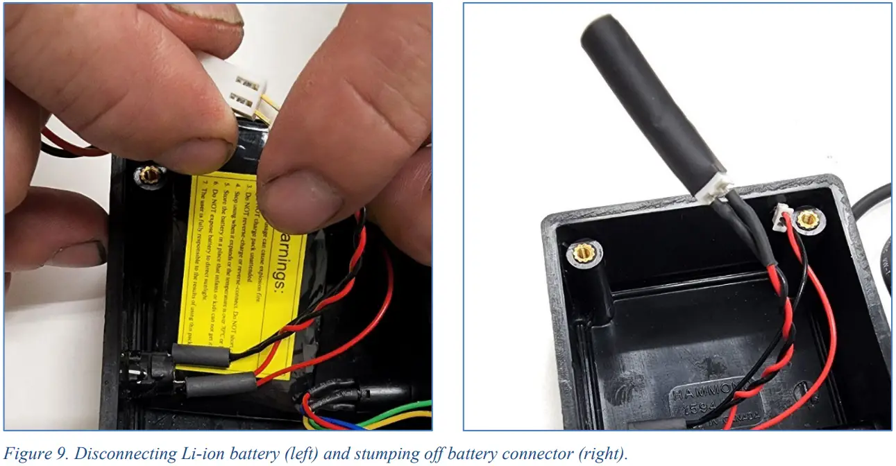 Nuvair PRO ALARM SS PCB Smart Start Module Kit for aPro Alarm Analyzers - Modifying Internal Power