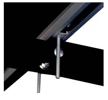 TRUSTMADE Scout Hardshell Roof Top Tent Black and Grey-Mounting1