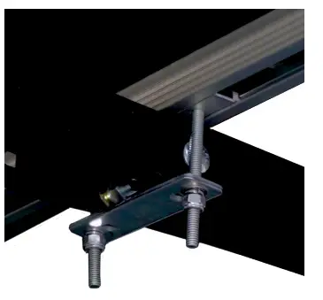 TRUSTMADE Scout Hardshell Roof Top Tent Black and Grey-Mounting3