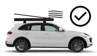 TRUSTMADE Scout Hardshell Roof Top Tent Black and Grey-wind