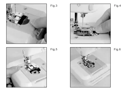 Jaxpety EC15A0159 Mini Sewing Machine W Two Speeds - Fig3