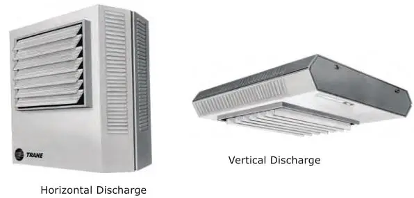 Trane Electric Unit Heaters - Horizontal - Vertical Discharge