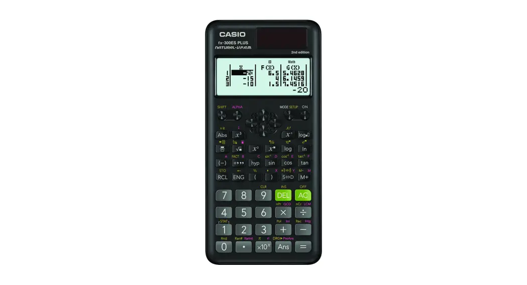 Casio Fx-300es Plus 2nd Edition Standard Scientific Calculator User Guide