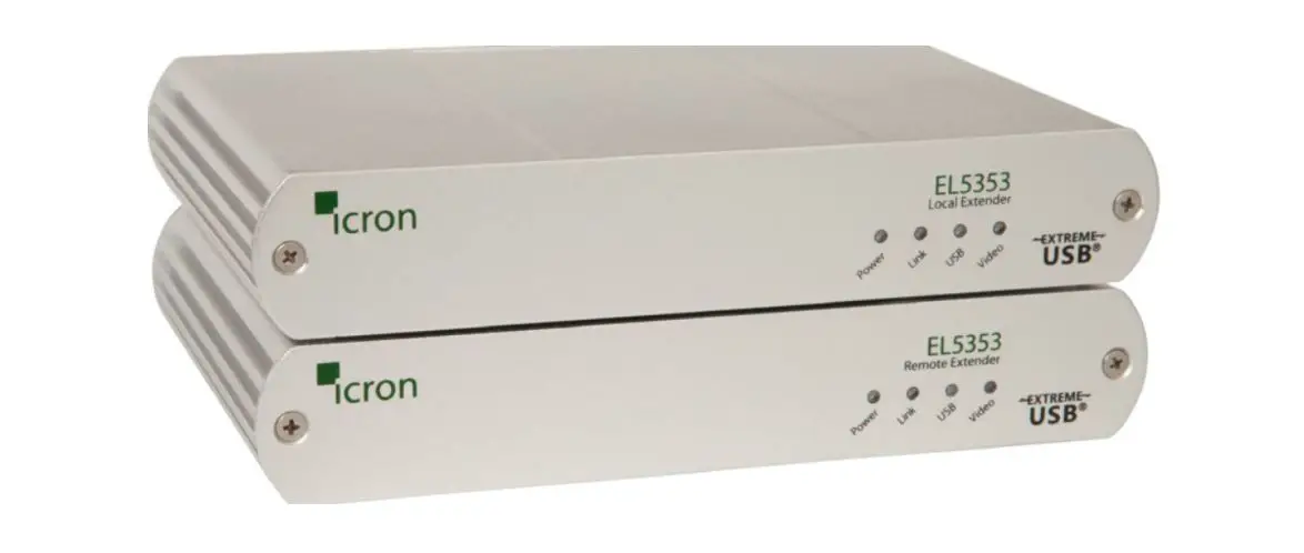 Icron Dvi + Usb 2.0 Extender El5353 User Guide