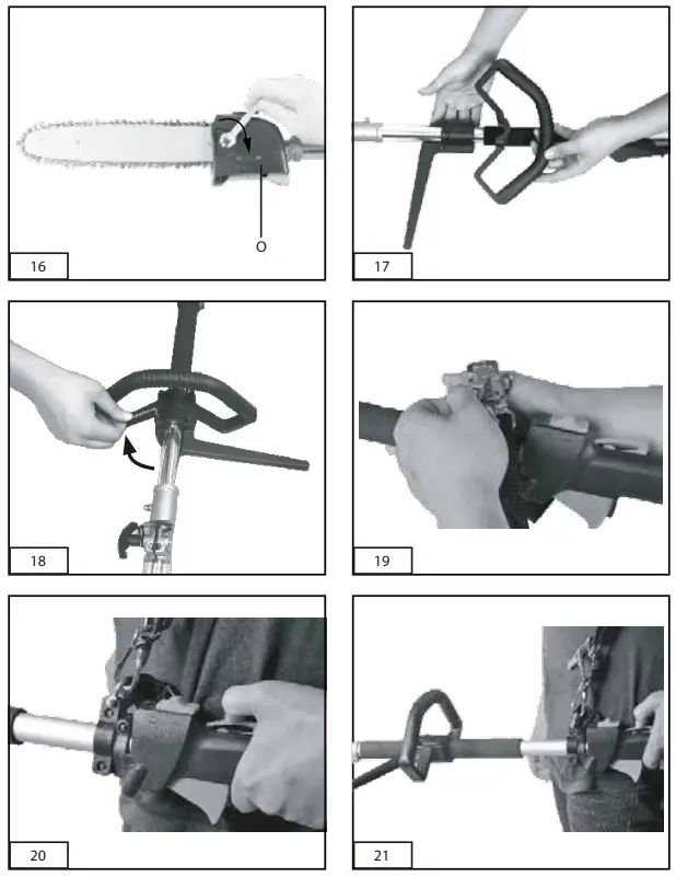 BlueMax 32.6cc Gasoline Pole Saw -fig 3