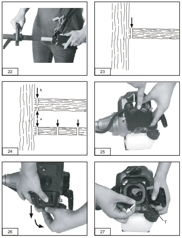 BlueMax 32.6cc Gasoline Pole Saw -fig 4