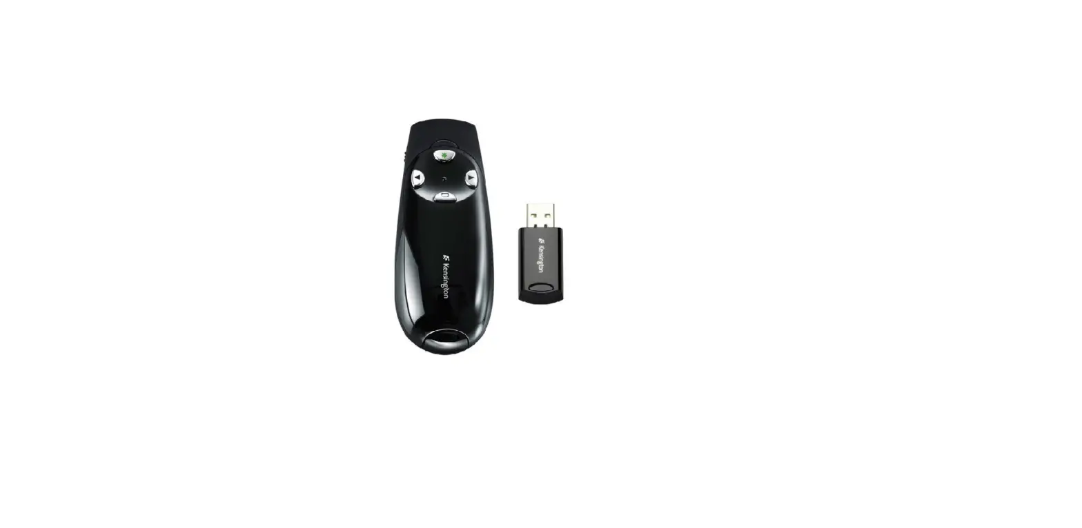 Kensington Wireless Presenter Pro With Green Laser Pointer Instruction Guide