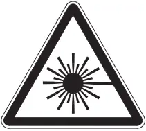 LASER SAFETY Symbol 1