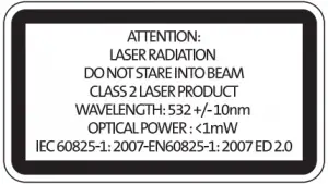 LASER SAFETY Symbol 2