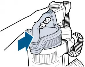 Bissell-2999-Emptying-the-Dirt-Tank