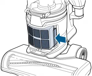 Bissell-2999-Cleaning-and-Replacing-the-Filters