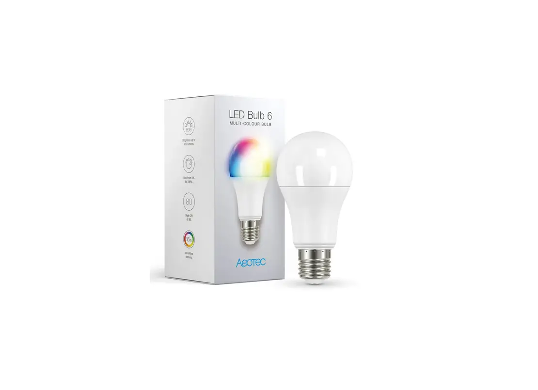 Aeotec Led Bulb 6 Multi-colour User Guide Aeotec Led Bulb 6 Multi-colour User Guide