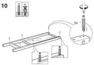 IKEA HEMNES High Cabinet with Glass Door-10