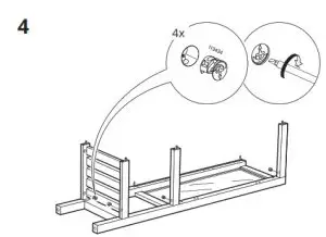 IKEA HEMNES High Cabinet with Glass Door-4