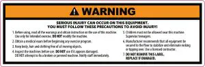 FIG 1 General Warning