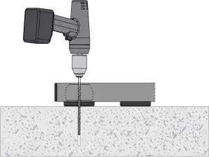 FIG 16 Static Anchor Procedure