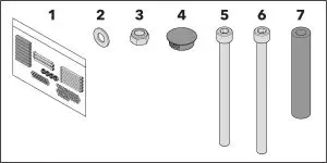 FIG 6 Component and Hardware List