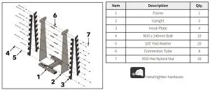 FIG 8 Assemble Frame