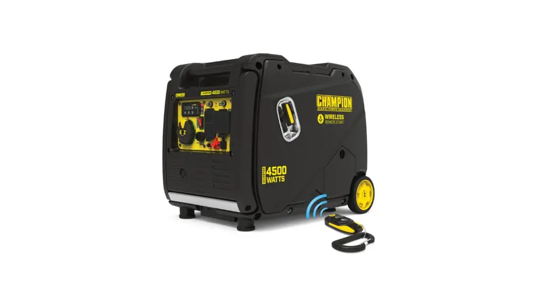 Champion 200990 4500w Wireless Remote Start Inverter Generator User Guide