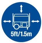 CHAMPION 200990 4500W Wireless Remote Start-objects