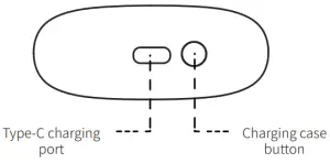 Baseus Bowie E9 True Wireless Earphone - Battery level display