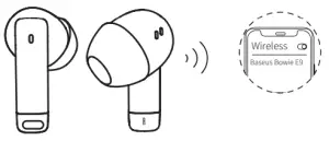 Baseus Bowie E9 True Wireless Earphone - Wireless connection