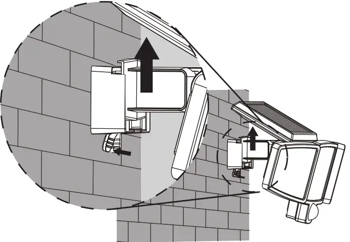 INCX Solar Powered Security Light-Overview 3